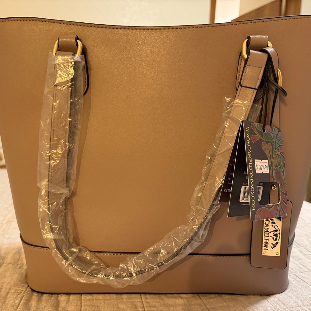 Light purple concealed carry purse with holster